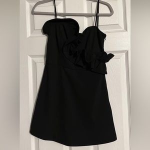 Strapless Ruffle Romper
